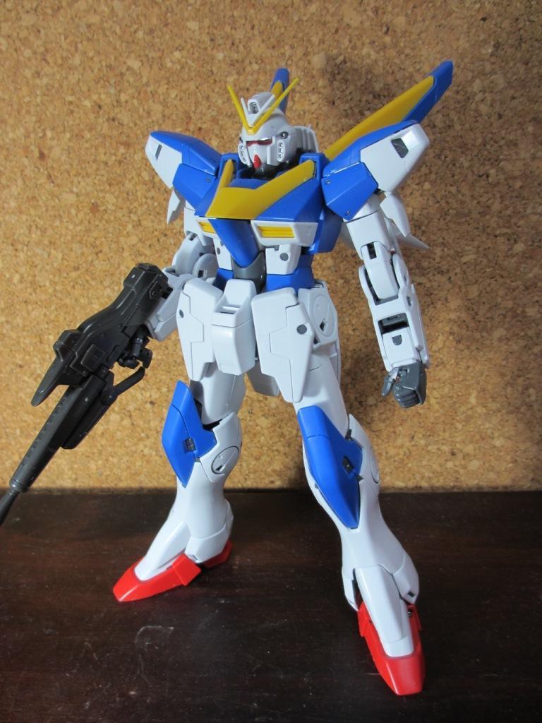 ＭＧ Ｖ２ガンダム Ｖｅｒ.Ka』仮組み: 逆ション・ブログ要接着